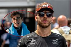 Gasly no habló directamente de su nuevo compañero, pero le envió un guiño. Foto: @colapintof1ar