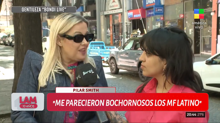 Pilar Smith apuntó contra los Martín Fierro Latino 2025. Pilar Smith apuntó contra los Martín Fierro Latino 2025. 