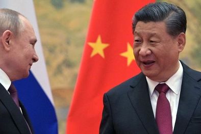 MDZol | El presidente ruso, Vladimir Putin, y el presidente chino, Xi Jinping, anunciaron proyectos de cooperación comercial poco antes de que iniciara la guerra en Ucrania. Foto: GETTY IMAGES