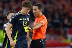 El árbitro argentino fue designado para el partido entre Hungría y Escocia. Foto: EFE El árbitro argentino fue designado para el partido entre Hungría y Escocia. Foto: EFE