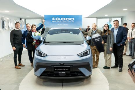 la automotriz china byd ya vendio 10.000 autos en argentina a menos de un ano de su lanzamiento