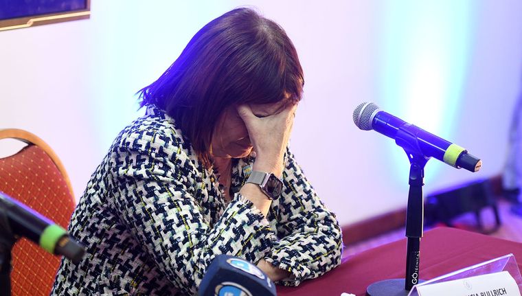 Patricia Bullrich arremetió contra Diputados tras el rechazo al DNU de la SIDE. Foto: Santiago Tagua/MDZ