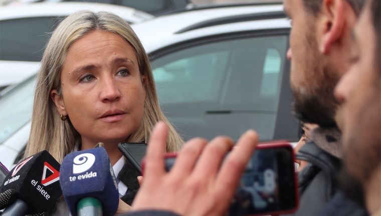 Ana Natacha Romano es la abogada de la víctima, junto al doctor Mauricio Cardello. Foto: Santiago Tagua/MDZ