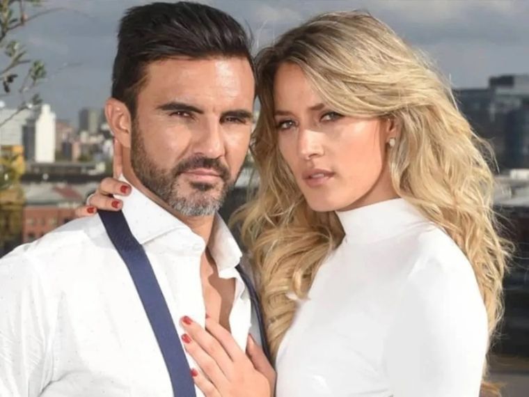 Mica Viciconte y Fabián Cubero