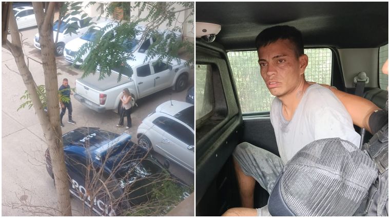 Acosta Vega luego de ser recapturado en Colonia Las Rosas. Acosta Vega luego de ser recapturado en Colonia Las Rosas. 