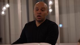 Luis Magallaes, tenor venezolano, en un ensayo en la Ópera de Zúrich.