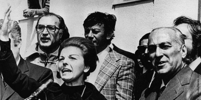 Isabel Perón junto a López Rega. Isabel Perón junto a López Rega.