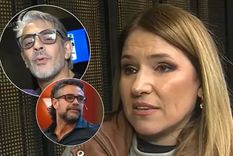 Fernanda Iglesias lanzó un contraataque feroz tras la defensa de Pablo Echarri a Luciano Castro. / Captura América TV