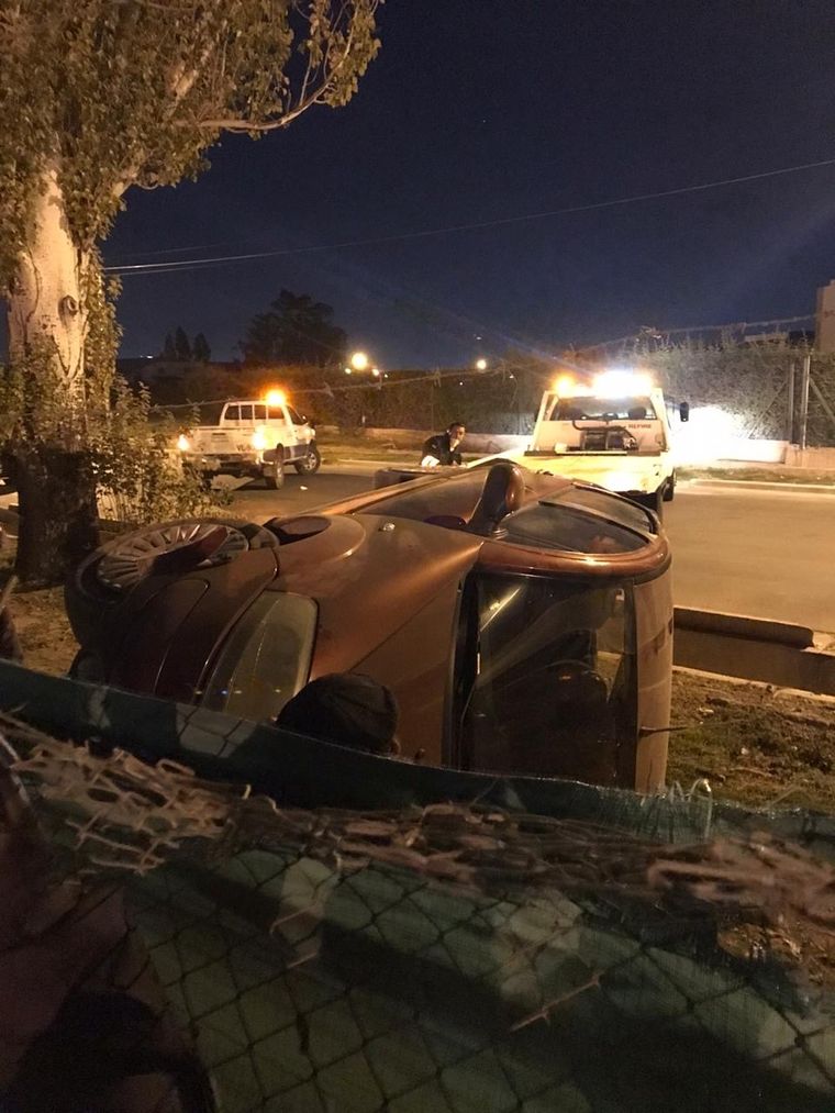 Así quedó el C3 accidentado.