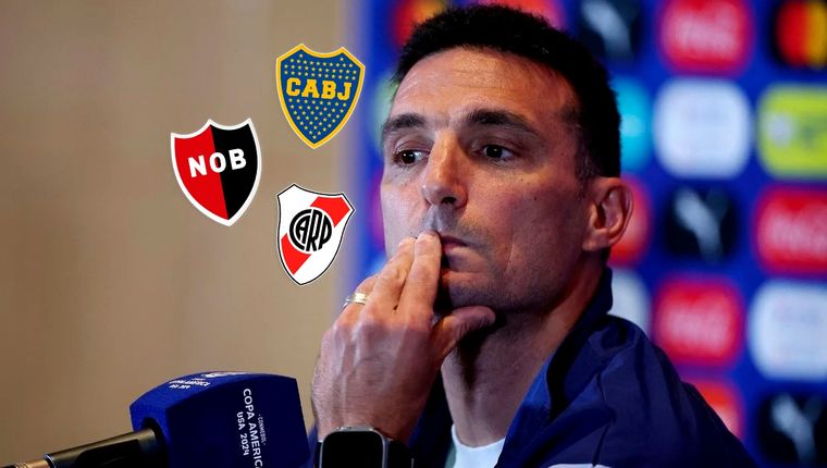 Scaloni confesó en más de una oportunidad de qué club es hincha. Foto: NA y Paladar Negro