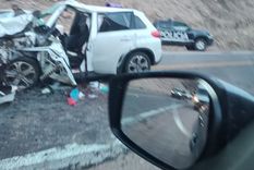 Así quedó el vehículo tras el violento impacto Foto: MDZ