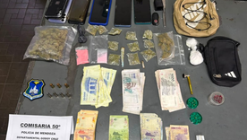 El procedimiento se realizó en Godoy Cruz y permitió secuestrar drogas, armas dinero y municiones. El procedimiento se realizó en Godoy Cruz y permitió secuestrar drogas, armas dinero y municiones.