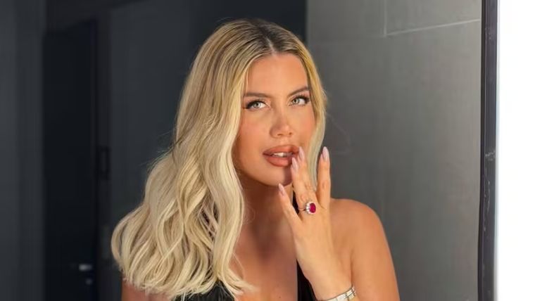 Mirá el look de Wanda Nara.