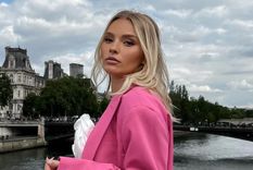 Irina Baeva siempre luce espléndida, como en esta ocasión en donde brilló con este look Foto: Instagram