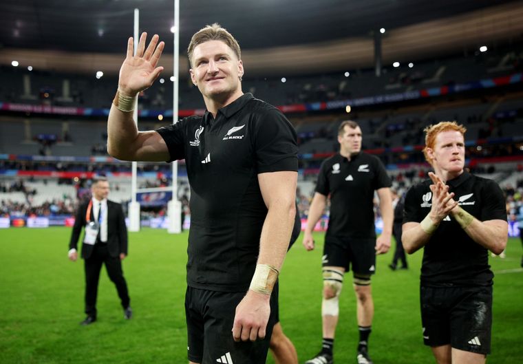 Jordie Barrett fue la figura de los All Blacks. Foto: All Blacks