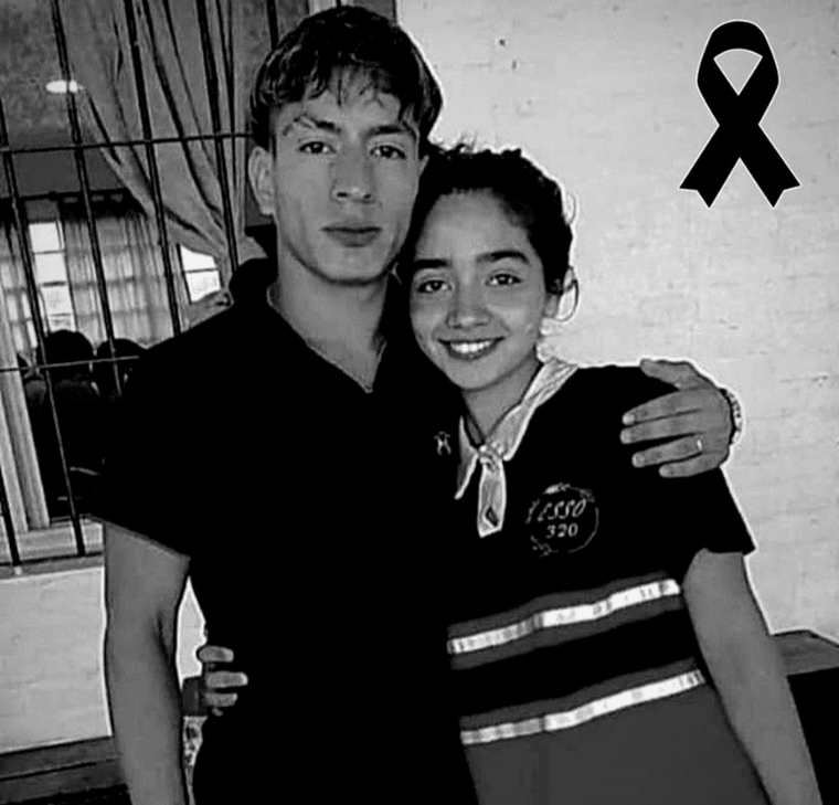 En el accidente fallecieron los hermanos Estefanía y Alejandro Ruiz, de 17 y 19 años respectivamente.  Foto: Rosario3
