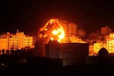 asi es como vive un argentino los bombardeos entre israel y la franja de gaza