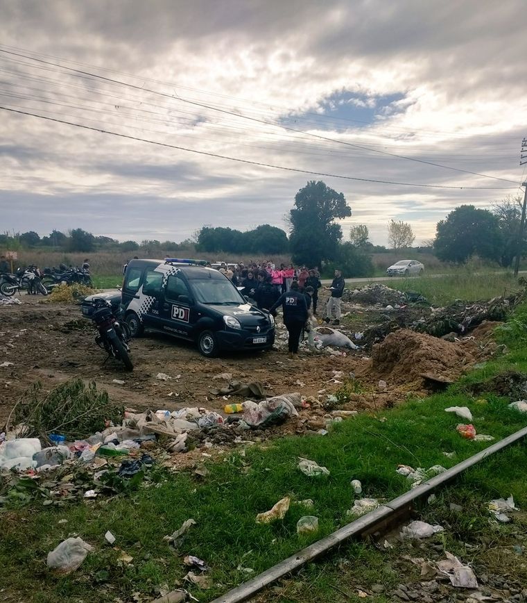 El cuerpo fue hallado tras un rastrillaje.