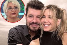 QUE FUERTE. LA EX VEDETTE CARMEN BARBIERI TIENE PARA TIRARLE A LA PAREJA.