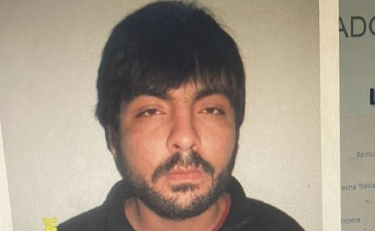 El preso que se fugó de un hospital de Córdoba Foto: NA