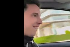 El joven fue filmado por el acompañante