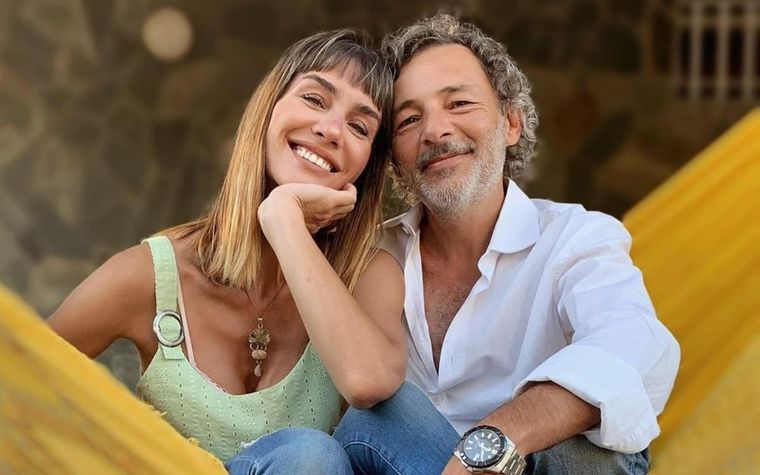 Paula Morales y Fabián Vena armaron una familia ensamblada. Foto: Instagram Paula Morales