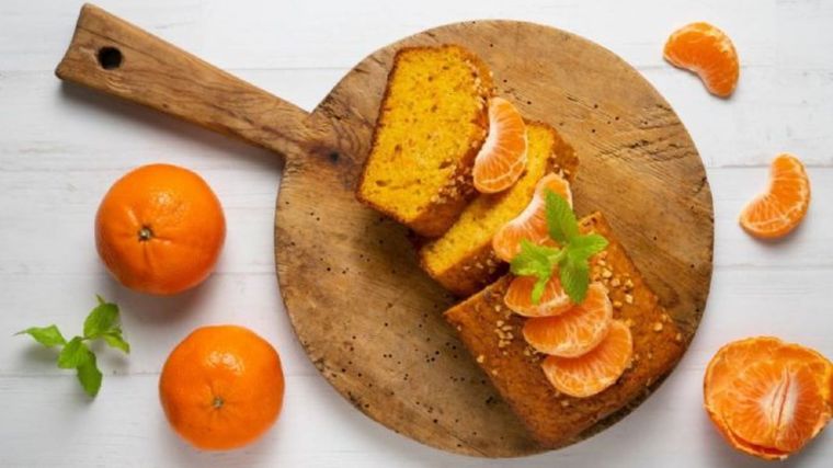 Lúcete preparando este delicioso bizcocho de mandarina Foto: Shutterstock