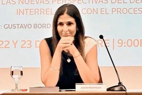 La jueza Julieta Makintach participó en un presunto documental del juicio por la muerte de Maradona La jueza Julieta Makintach participó en un presunto documental del juicio por la muerte de Maradona