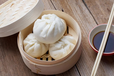 Admira estos deliciosos baozis rellenos ¡una verdadera exquisitez!
