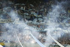 La hinchada de la Selección argentina en la Bombonera. Foto: NA