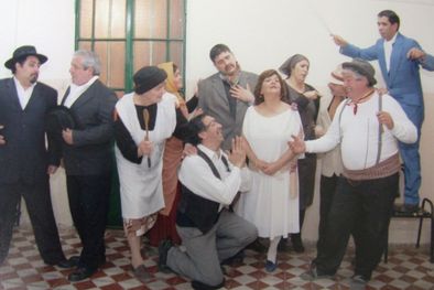 MDZol | El elenco de teatro municipal interpreta El Conventillo de la Paloma Foto: Eliana Drajer