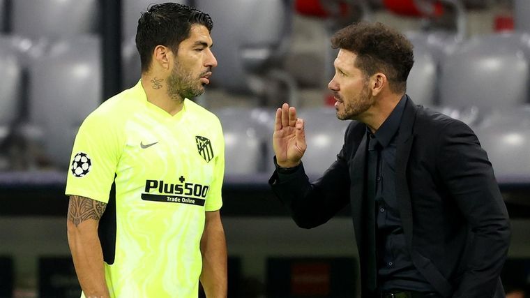 El Cholo se hizo cargo del bajo nivel de Suárez.