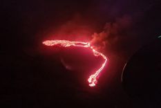 Erupción en Islandia: las impactantes imágenes de ríos de lava cerca de la capital islandesa