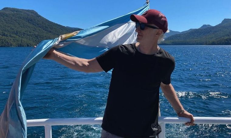 Andy Kusnetzoff mostró sus vacaciones en el sur argentino El conductor viajó junto a su esposa y sus dos hijos Foto: @andykusnetzoff