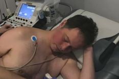 El periodista de la deportivo de la BBC, Chis Slegg, padece de una extraña condición cardíaca por la que necesitaría un transplante. Foto: CHRIS SLEGG