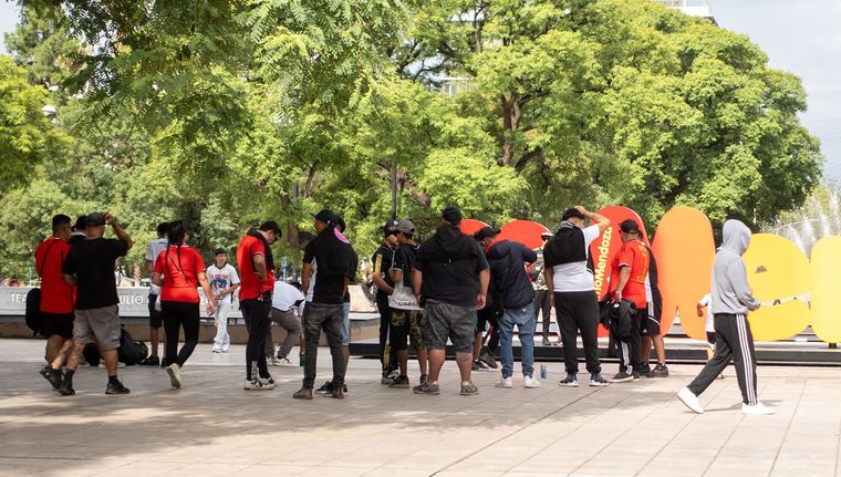 Los hinchas de Colo Colo generaron violencia y tensión en Mendoza. La foto es ilustrativa. Foto: MDZ