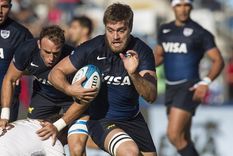 Rodrigo Báez vistió por última vez la camiseta de Los Pumas el 24 de junio de 2017. Foto: Prensa UAR