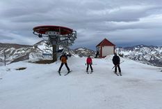 Las Leñas sufrió una ola de calor durante el último fin de semana. No es casualidad, teniendo en cuenta que julio fue el mes más caluroso de la historia Foto: Archivo MDZ