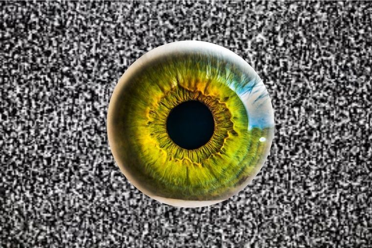 Test Visual Test Visual de la ilusión de Chubb Foto: Dreamstime