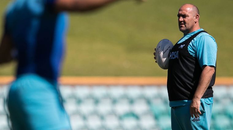 Mario Ledesma confirmó el equipo y habló de la actualidad de Los Pumas. Foto: Prensa UAR