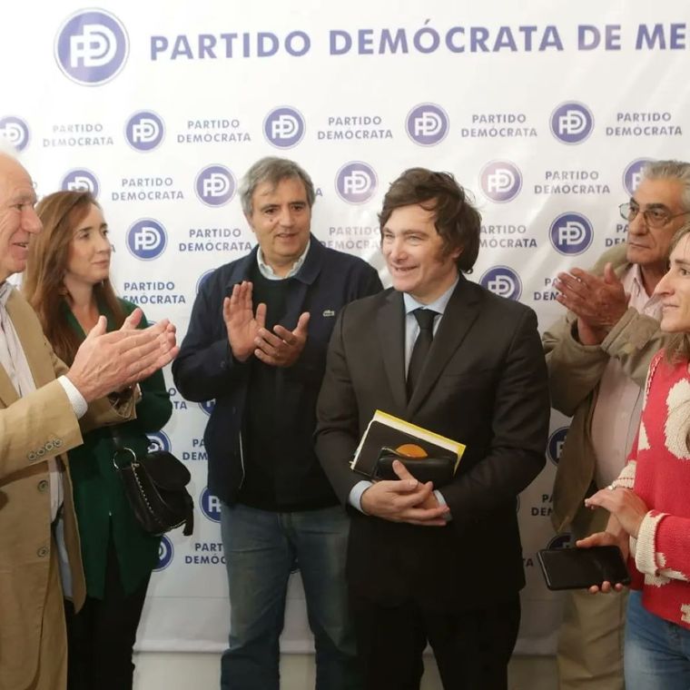 Javier Milei en Mendoza Foto: Twitter