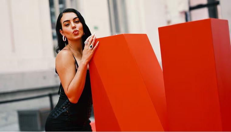 Georgina Rodríguez fue una de las invitadas por Netflix España. Georgina Rodríguez fue una de las invitadas por Netflix España.