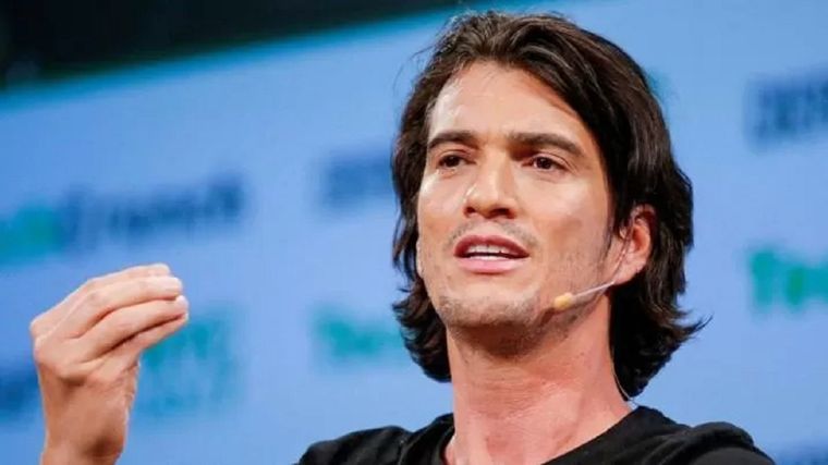 El excéntrico israelí Adam Neumann fundó Wework. Foto: REUTERS