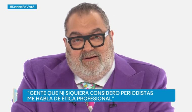 Jorge Lanata fue criticado ampliamente por dar el diagnóstico de Wanda Nara