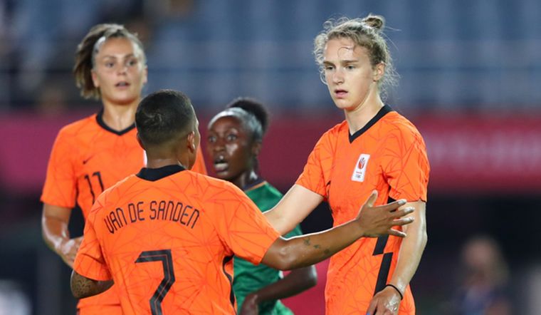 Países Bajos pasó a la historia con su goleada sobre Zambia Foto: FIFA