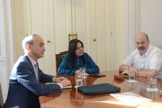 el dialogo social del gobierno inicio con federico sturzenegger y sandra pettovello, el sector empresario y sin la cgt