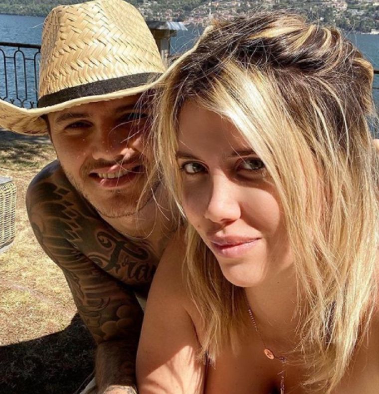Wanda Nara y Mauro Icardi Foto: Instagram