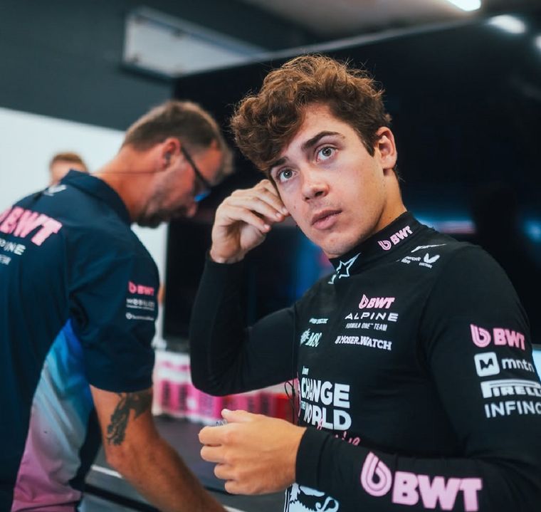Franco Colapinto podría tener jefe nuevo a partir de 2026 en Alpine. 