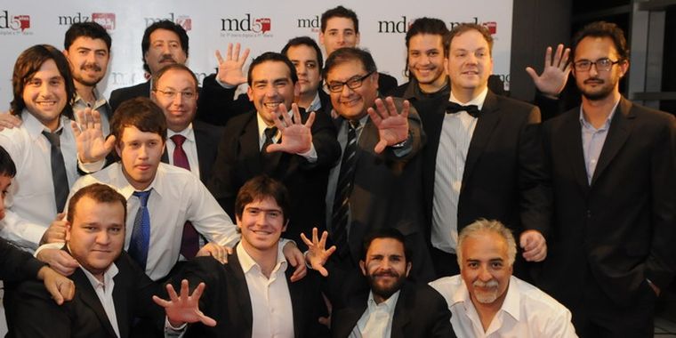 La genmte de MDZ celebrço junto a Fernet Branca. Foto: Alf Ponce / MDZ