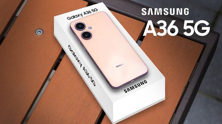 El Galaxy A36 cuenta con 5G. El Galaxy A36 cuenta con 5G.